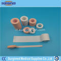 Nastro adesivo medico (nastro adesivo trasparente in PE/cotone/seta/non tessuto/ossido di zinco)